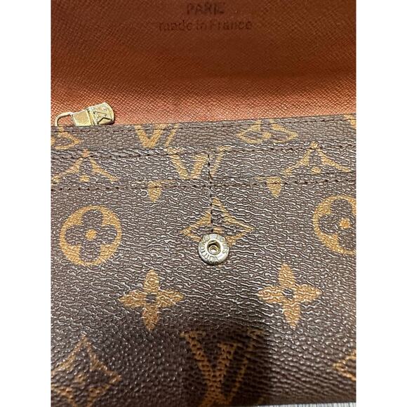 LOUIS VUITTON Women Customizable Sarah Wallet Brown - Picture 14 of 16